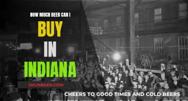 Indiana Beer Buying: How Much is Allowed?