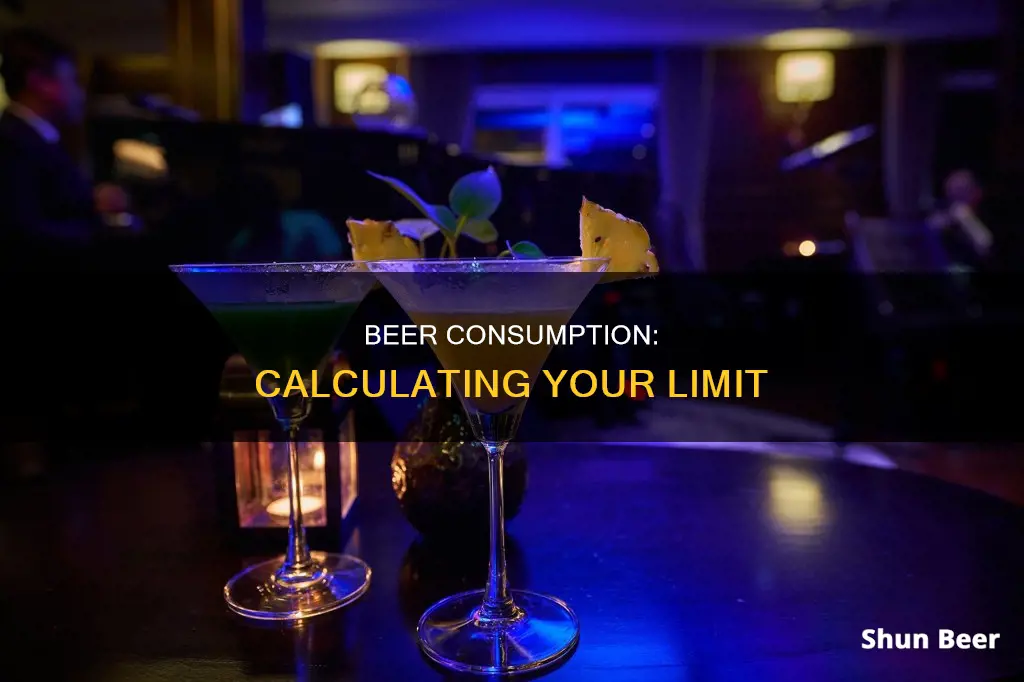 how much beer can I drink calculator