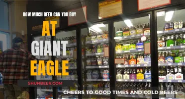 Giant Eagle Beer Selection: How Much Can You Buy?