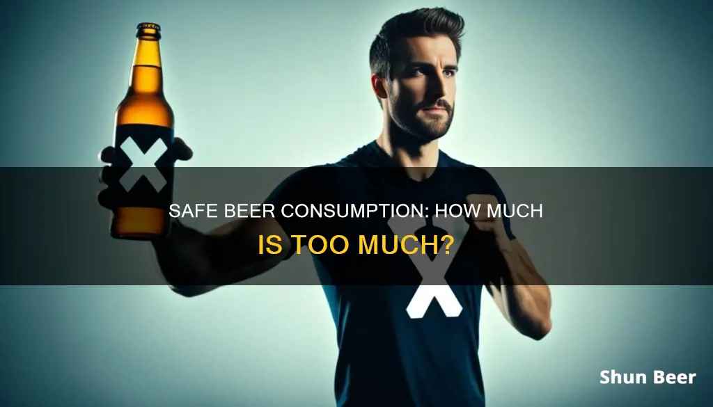 how much beer can you drink per day safely