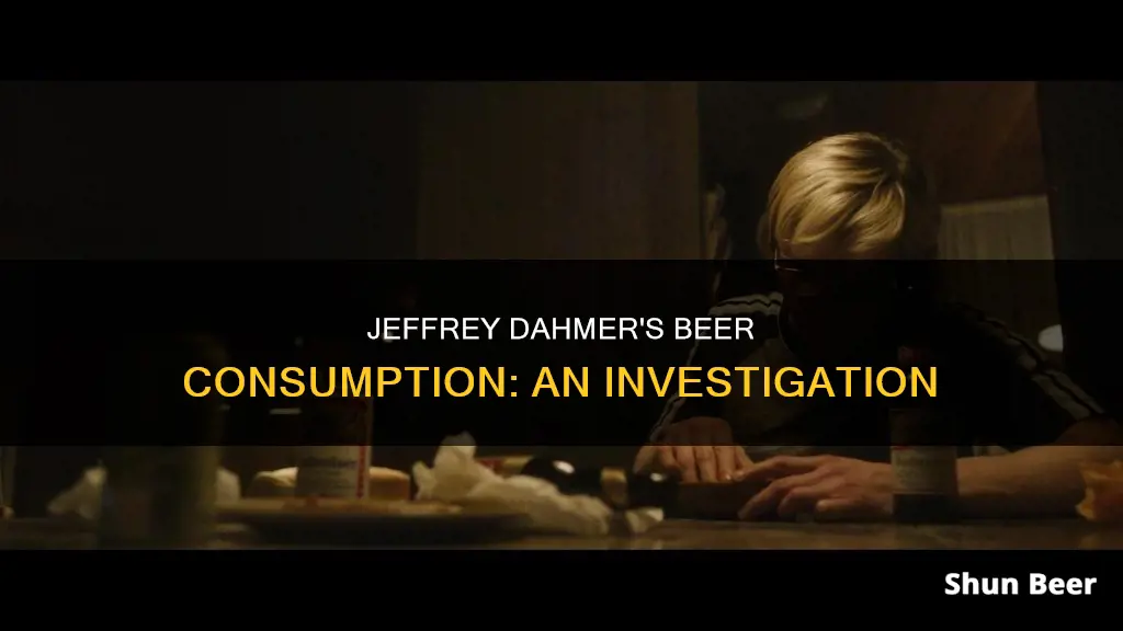 how much beer did dahmer drink