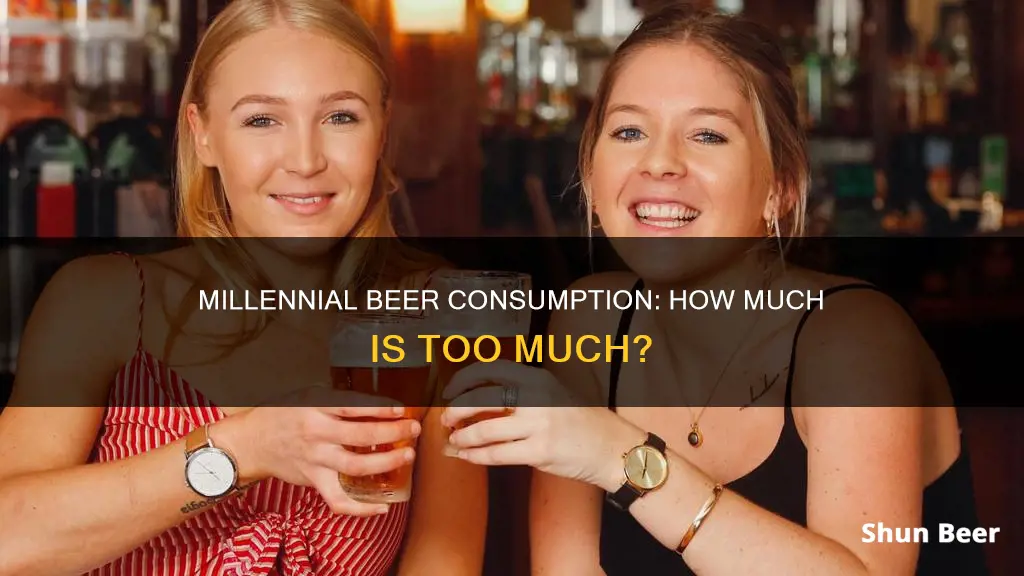 how much beer do millennials drink