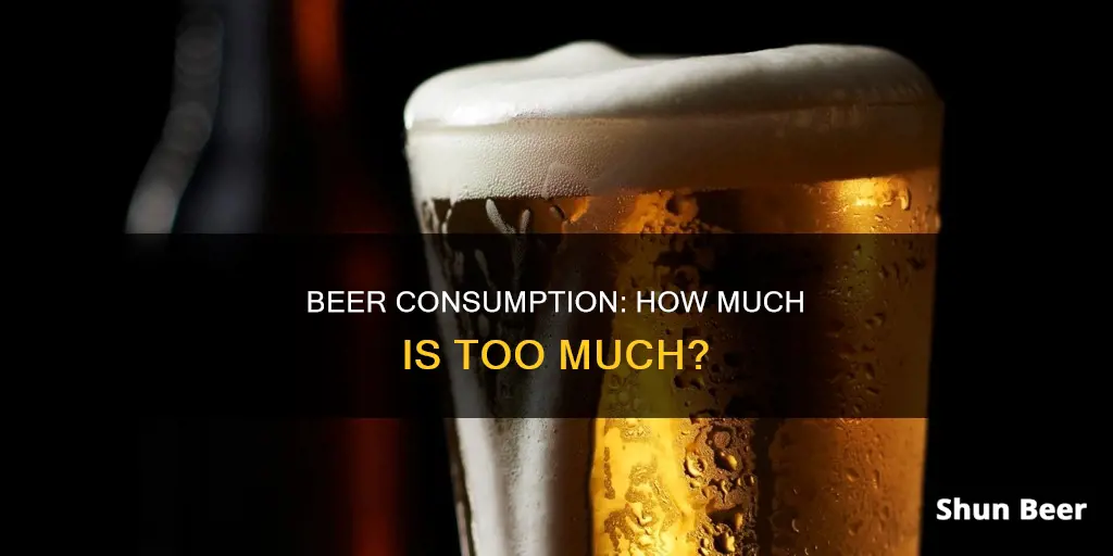 how much beer do people actually drink