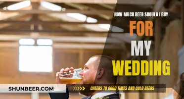 Beer Buying Guide for Your Wedding Day