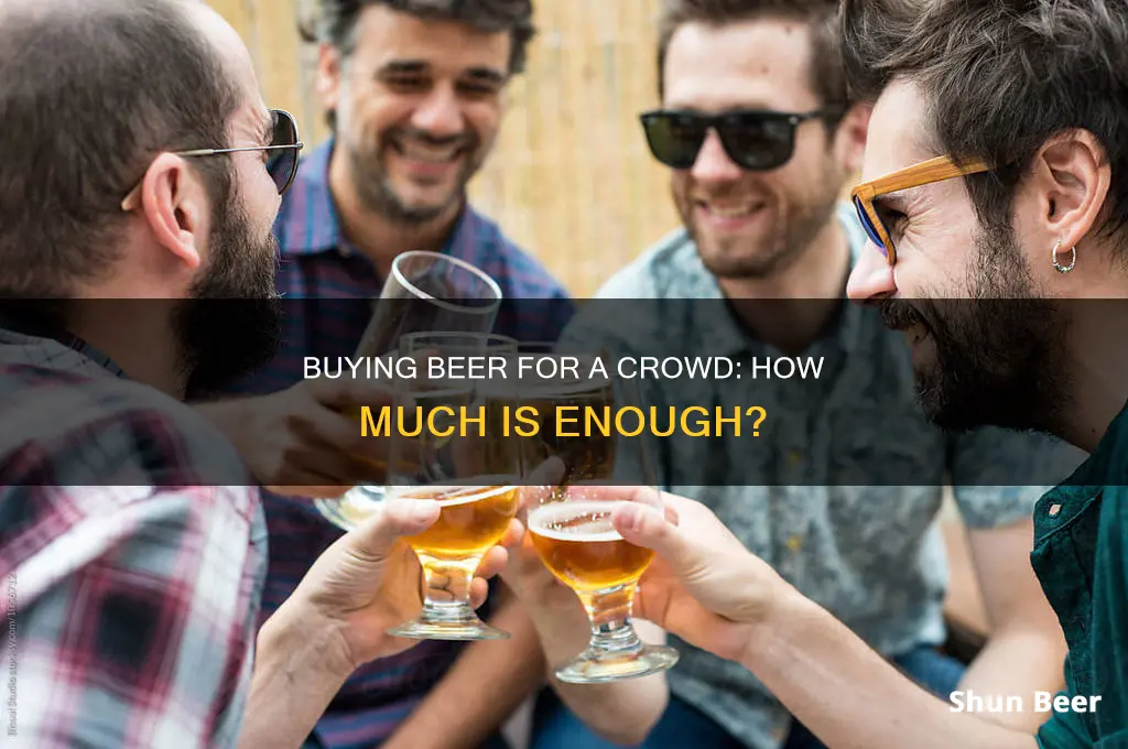 how much beer should you buy for 30 people