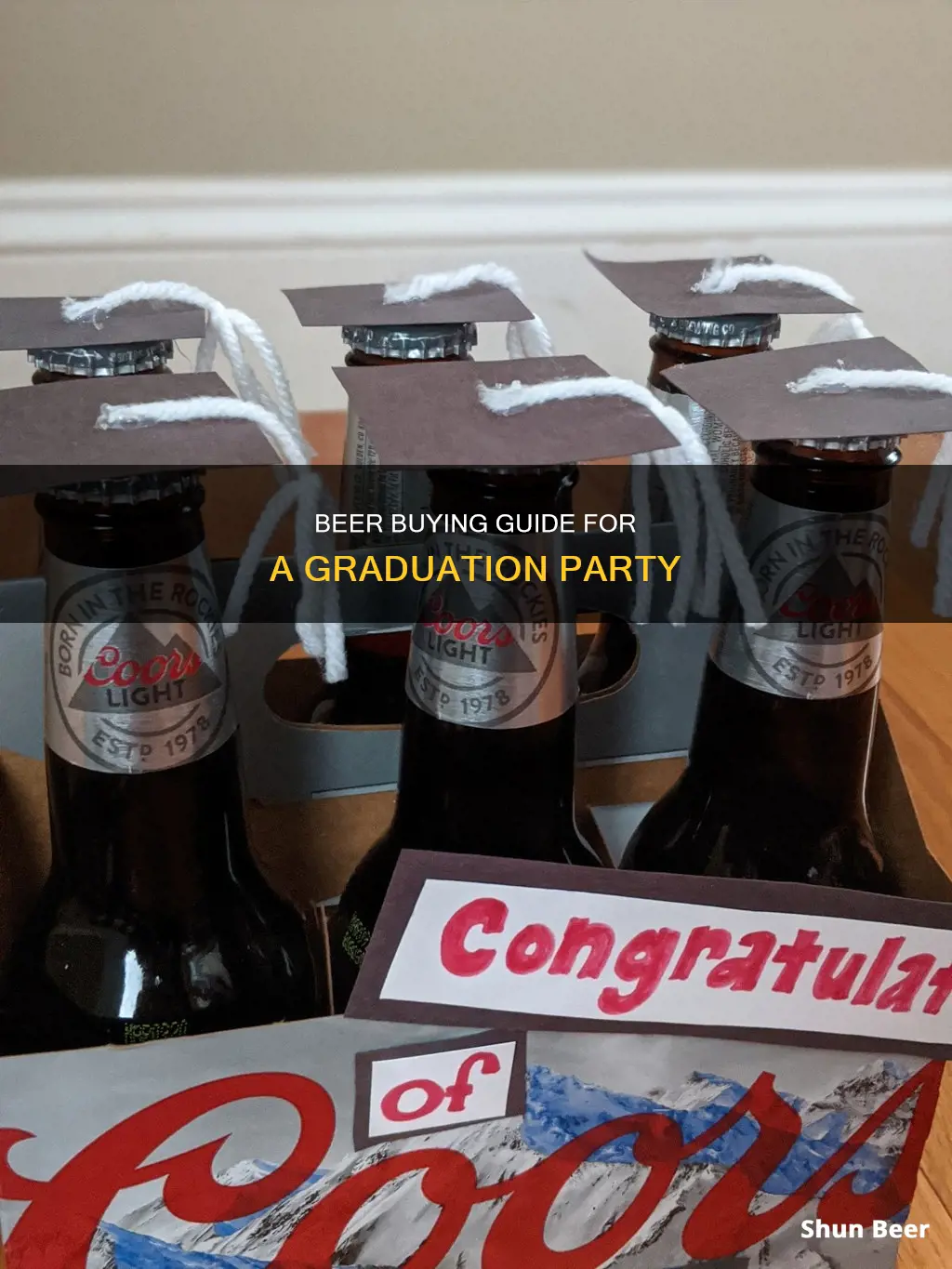 how much beer to buy for a graduation party