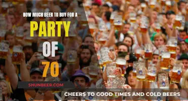 Beer Buying Guide for a Large Party