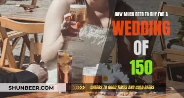 Beer Buying Guide for a 150-Guest Wedding