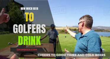 Golfers' Beer Consumption: How Much is Too Much?