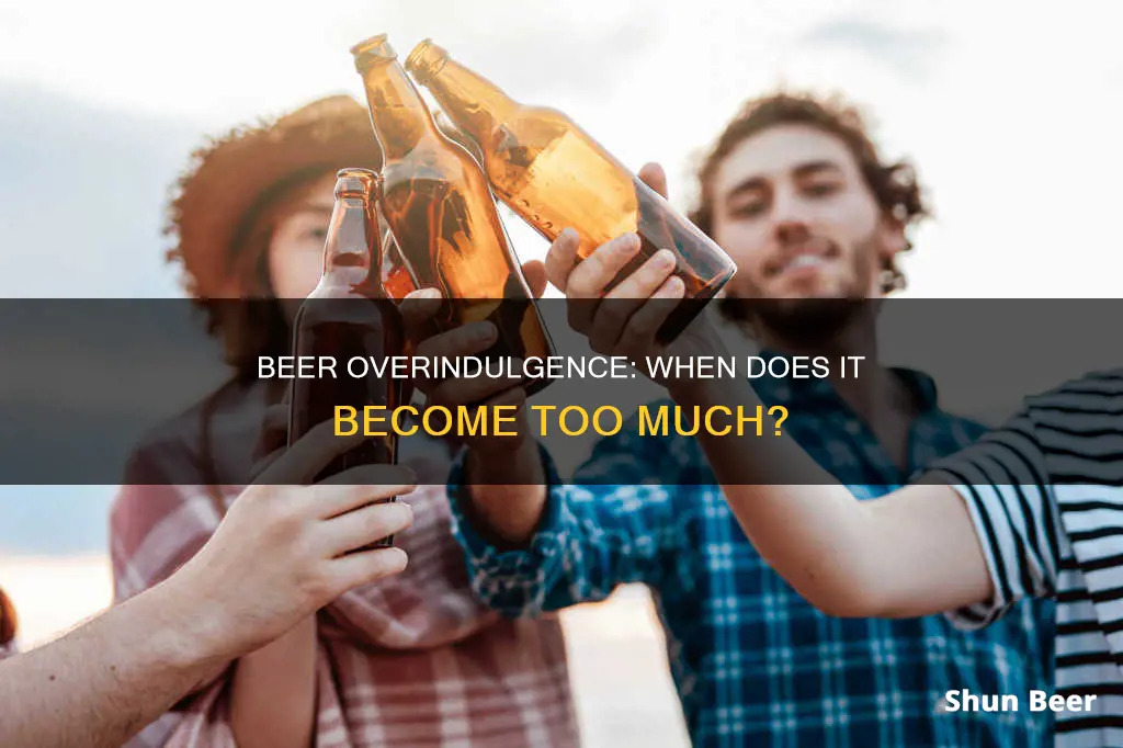 how much is excessive beer drinking