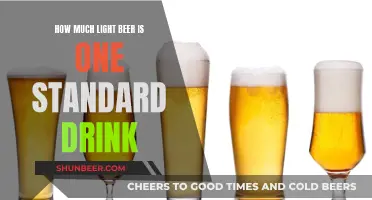 Light Beer Standard Drinks: How Much is Too Much?