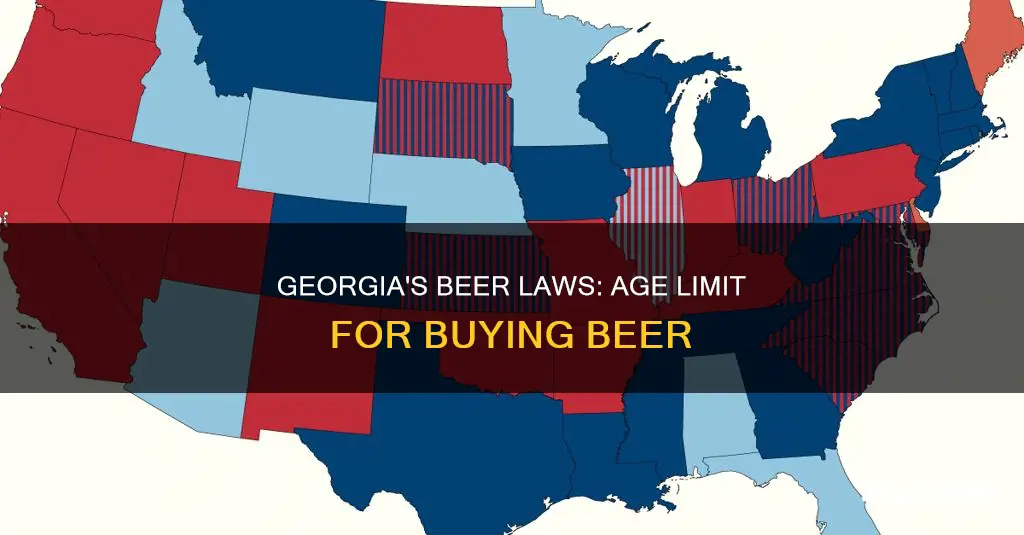 how old before you can buy beer in ga