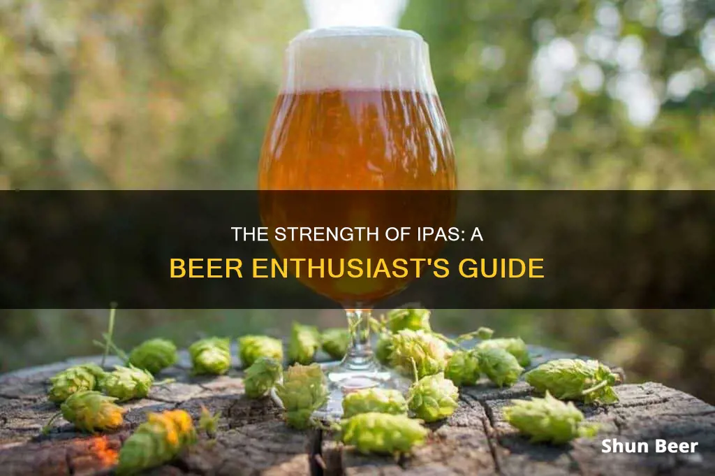 how strong is ipa beer