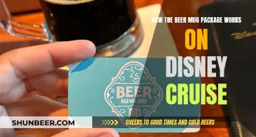 Beer Mug Package: Disney Cruise's Unlimited Alcohol Offer