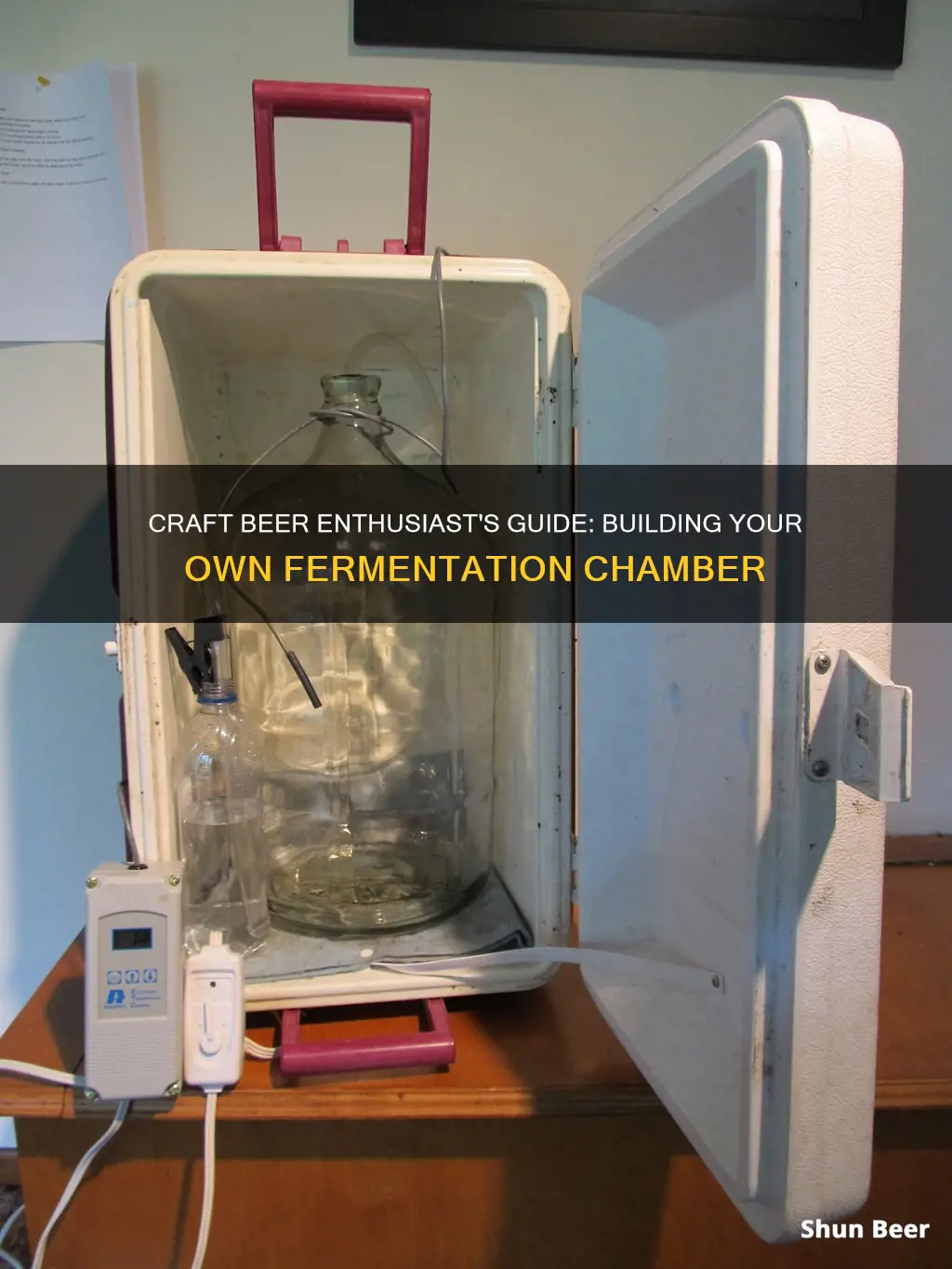 how to build a beer fermentation chamber