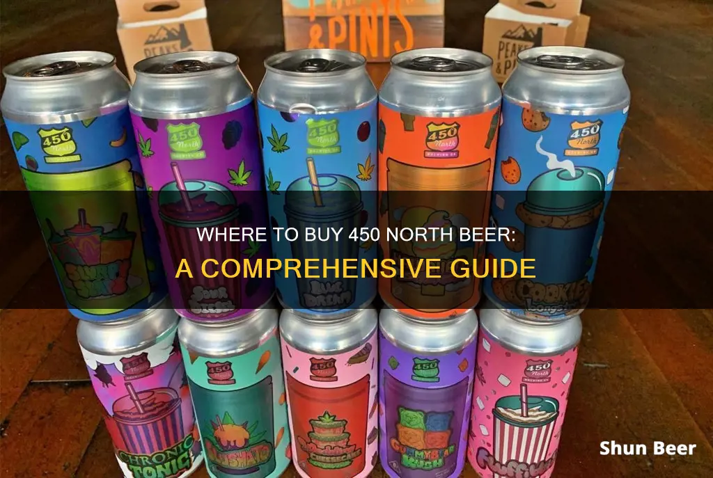 how to buy 450 north beer