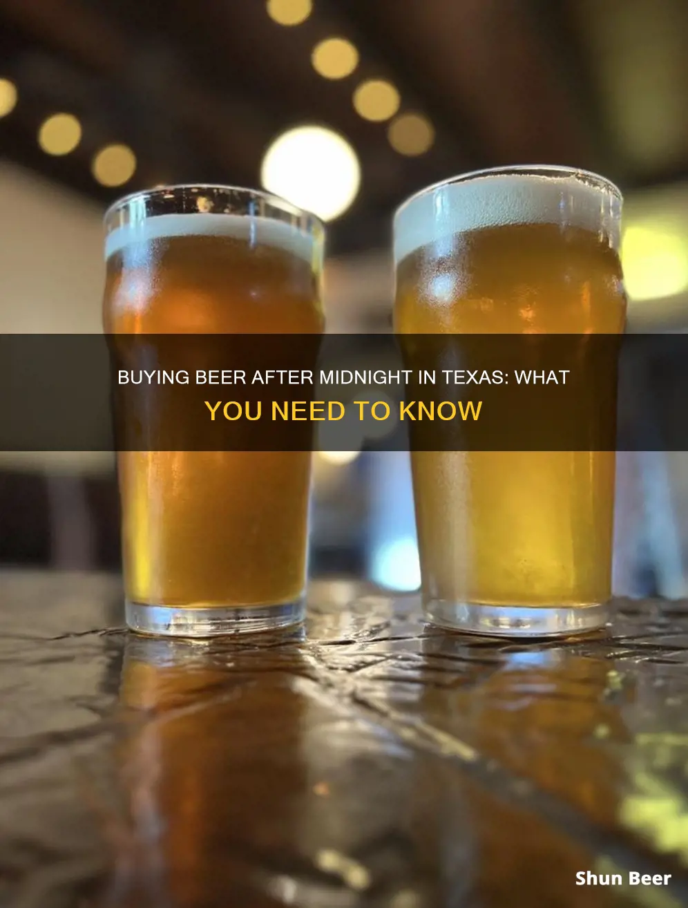 how to buy beer after midnight in texas