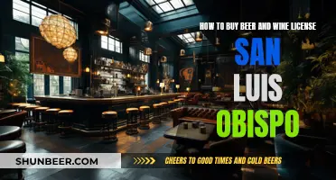 San Luis Obispo: Getting Your Beer and Wine License