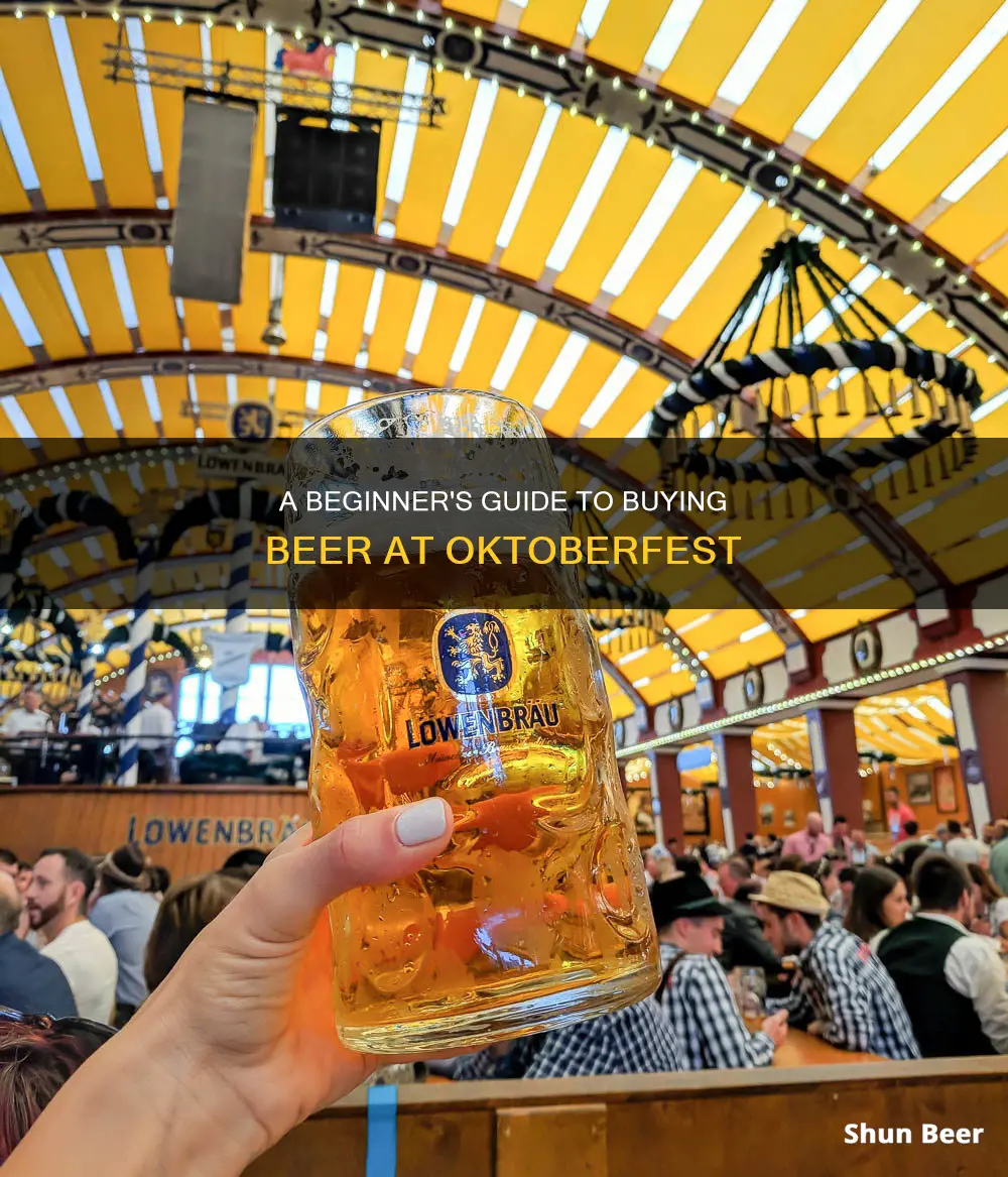 how to buy beer at oktoberfest