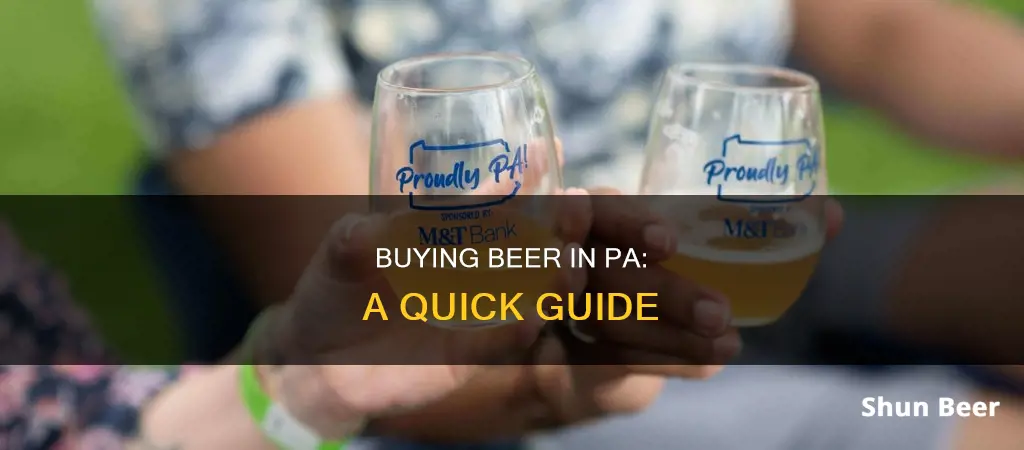 how to buy beer in pa