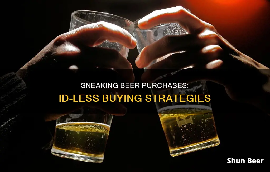 how to buy beer without an id