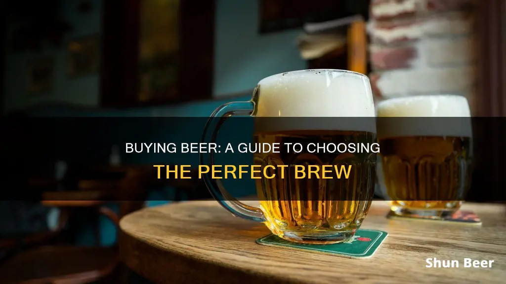 how to buy beer