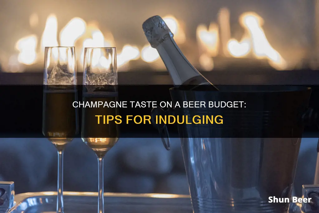 how to buy champagne on a light beer budget