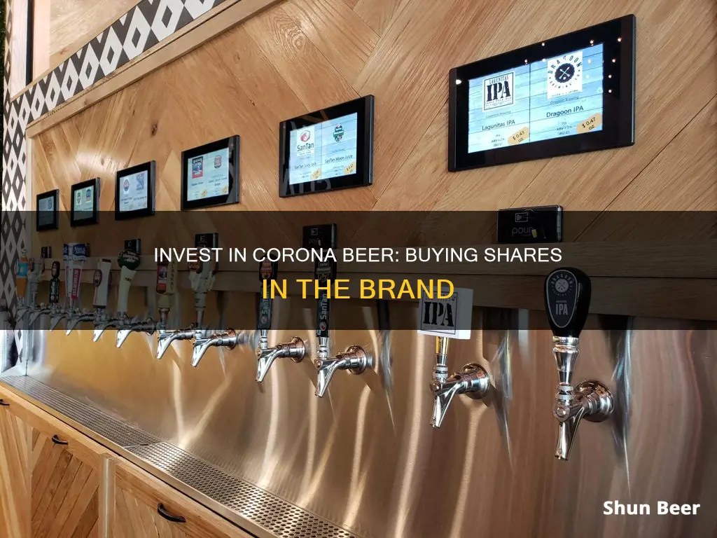 how to buy corona beer shares