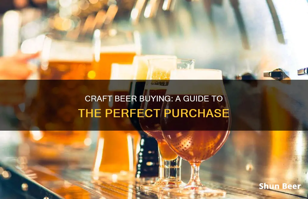 how to buy craft beer