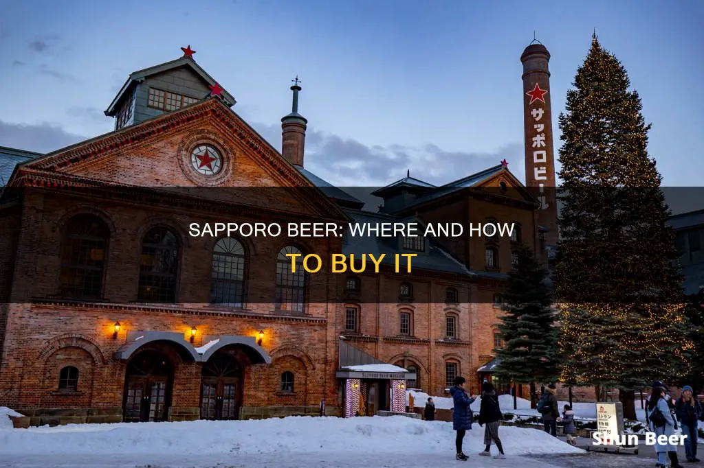 how to buy sapporro beer