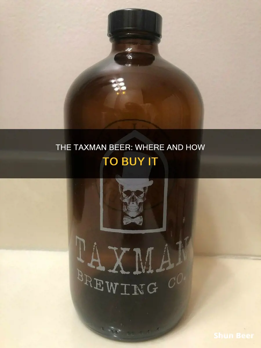 how to buy taxman beer