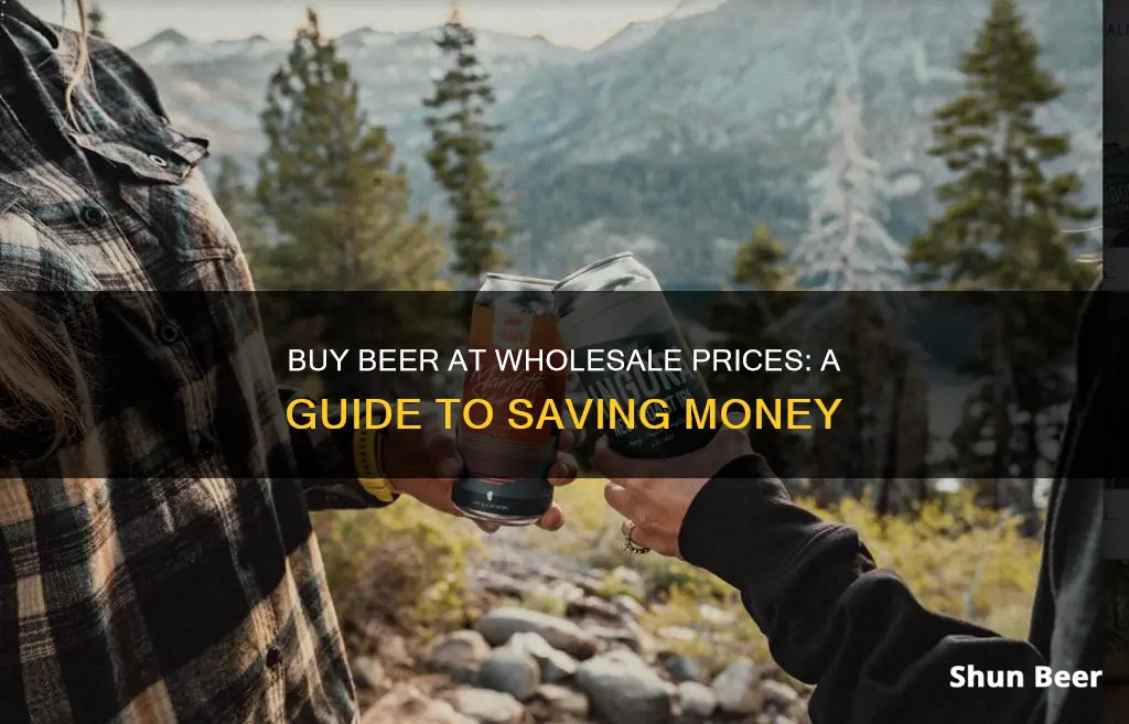 how to buy wholesale beer prices