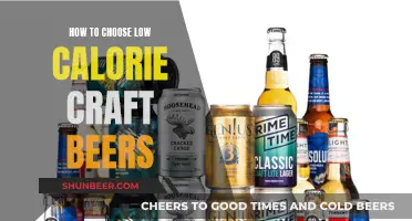 Choosing Craft Beers: Calorie-Conscious Connoisseurs' Guide