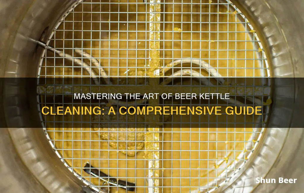 how to clean beer kettle