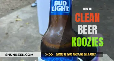 The Ultimate Guide to Cleaning Beer Koozies: Tips and Tricks