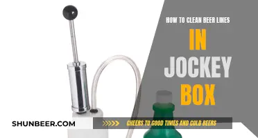 Mastering the Art of Beer Line Cleaning: A Guide to Jockey Box Maintenance