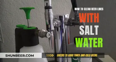 Brewing Tips: Saltwater's Magic for Beer Line Cleaning