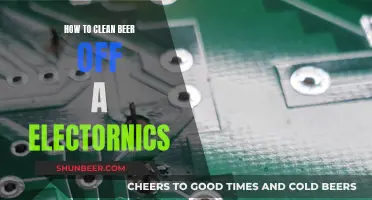 Beer-Spilled Electronics: Quick Tips for Effective Cleaning