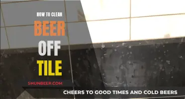 The Ultimate Guide to Removing Beer Stains from Tile Surfaces