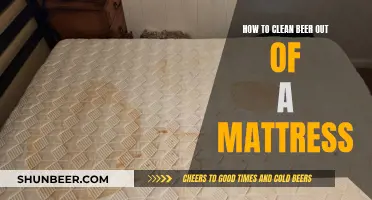 Beer-Stained Mattress? Here's How to Clean It!