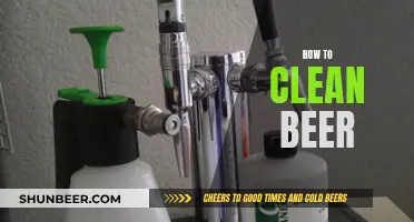 Mastering the Art of Beer Cleaning: A Comprehensive Guide