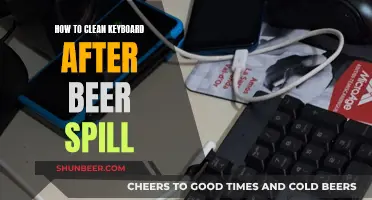 Beer Spill on Keyboard? Here's How to Clean It!