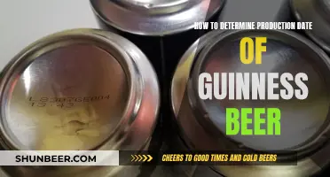 Guinness Beer: Decoding Production Dates for Connoisseurs