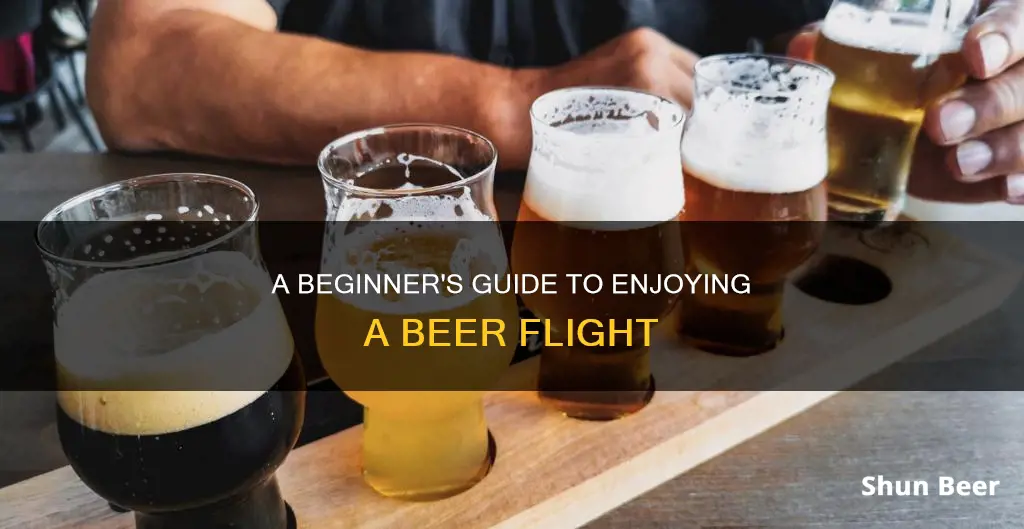 how to drink a flight of beer