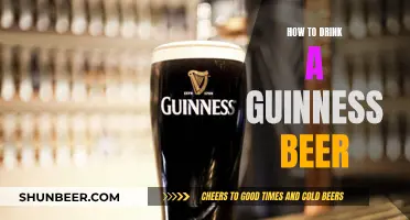 The Art of Drinking Guinness: A Beginner's Guide