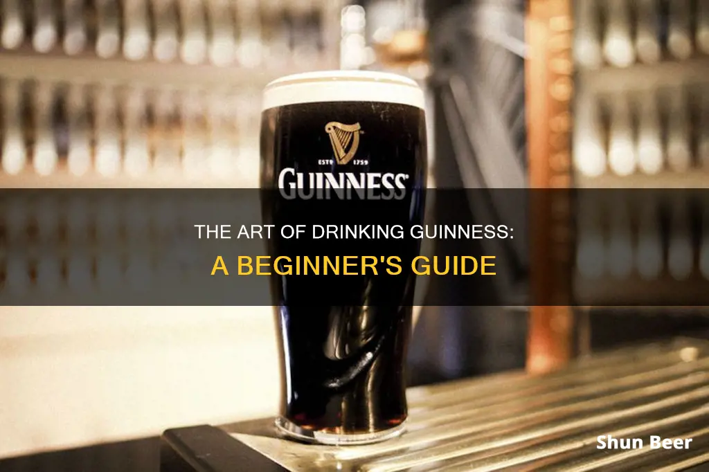 how to drink a guinness beer