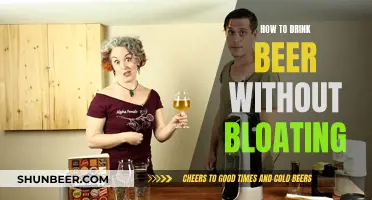 Beer Drinking: Avoiding the Bloat