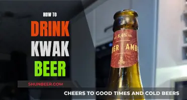 The Kwak Beer Drinking Ritual: A Step-by-Step Guide