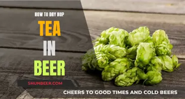 Dry Hopping Tea in Beer: Enhancing Aromatics