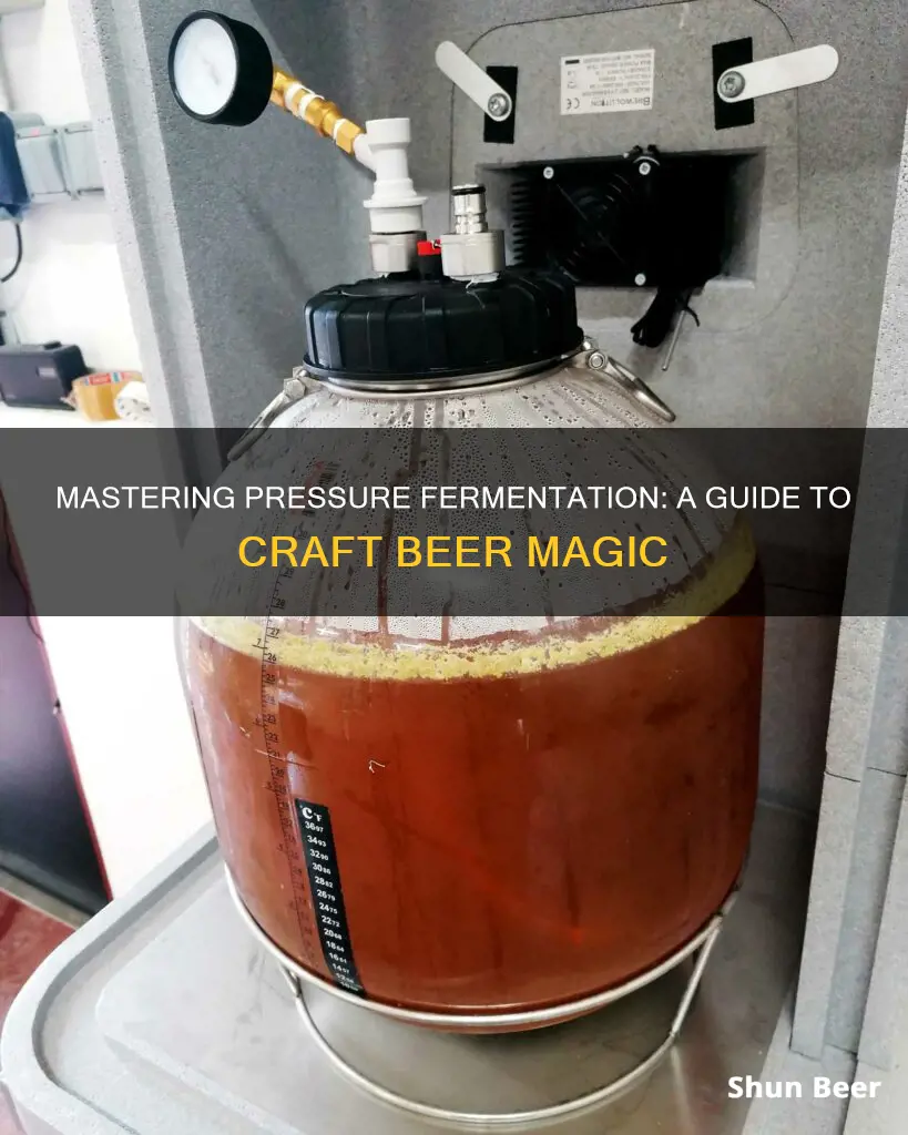 how to ferment beer under pressure